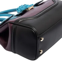 Versace Tri Color Leather Palazzo Empire Tote For Women -Versace Official Website luxury women versace new handbags p574662 008