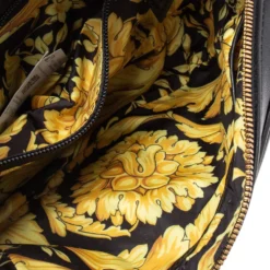 Versace Black Leather La Medusa Belt Bag For Women 17 Versace Black Leather La Medusa Belt Bag For Women -Versace Official Website luxury women versace new handbags p601140 002