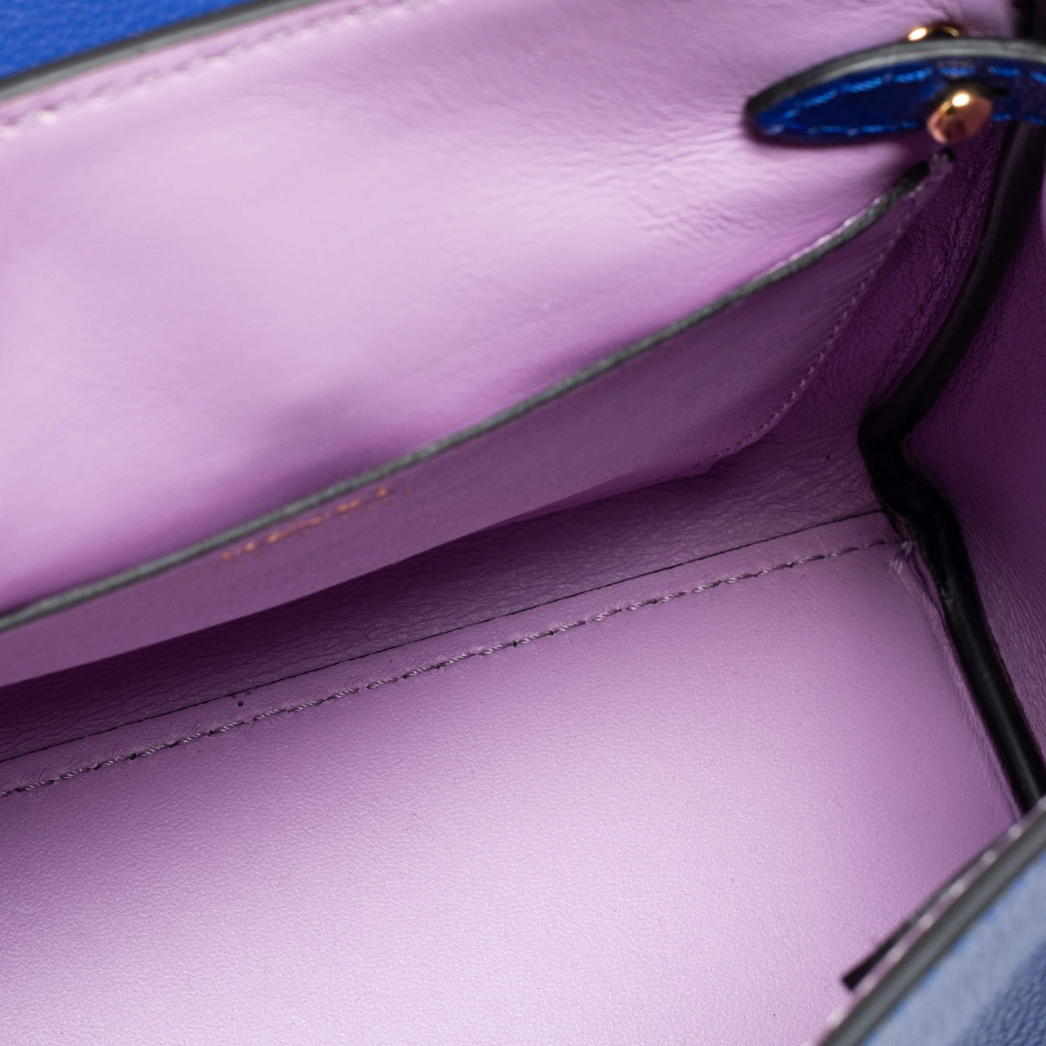 Versace Blue Leather La Medusa Top Handle Bag For Women 7 Versace Blue Leather La Medusa Top Handle Bag For Women - Image 7