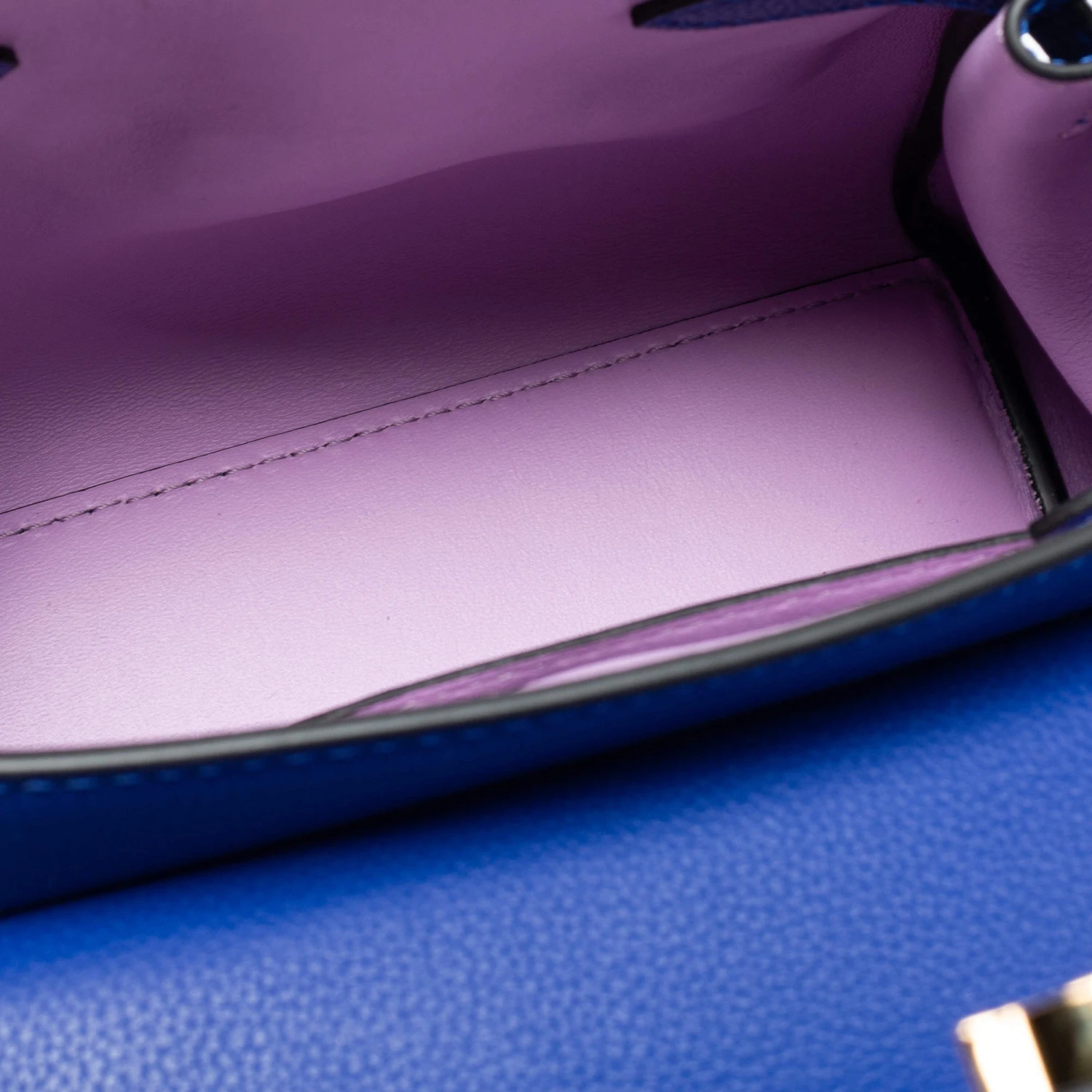 Versace Blue Leather La Medusa Top Handle Bag For Women 9 Versace Blue Leather La Medusa Top Handle Bag For Women - Image 9