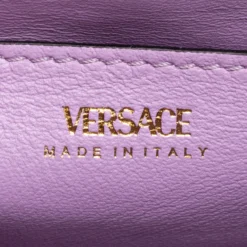 Versace Blue Leather La Medusa Top Handle Bag For Women 22 Versace Blue Leather La Medusa Top Handle Bag For Women -Versace Official Website luxury women versace new handbags p679950 006