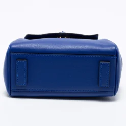 Versace Blue Leather La Medusa Top Handle Bag For Women 18 Versace Blue Leather La Medusa Top Handle Bag For Women -Versace Official Website luxury women versace new handbags p679950 007