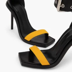 Versace Black Mesh/Leather Versus Sandals Size EU 39 For Women 6 Versace Black Mesh/Leather Versus Sandals Size EU 39 For Women -Versace Official Website luxury women versace new shoes p528745 004