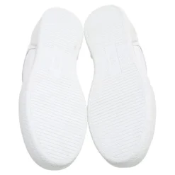 Versace White Leather Ilus Trainers Sneakers Size 41 For Women -Versace Official Website luxury women versace new shoes p608303 006