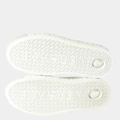 Versace White Leather Greca Logo Low Top Sneaker EU 38 For Women -Versace Official Website luxury women versace new shoes p672849 004
