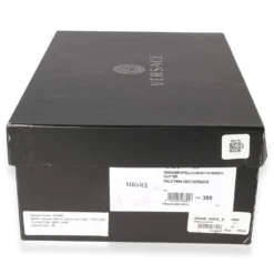 Versace Pink Leather Greca Logo Low Top Sneaker EU 38 For Women -Versace Official Website luxury women versace new shoes p672850 005 scaled