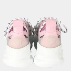 Versace Pink/White Wmns Chain Reaction Sneaker EU 37 For Women -Versace Official Website luxury women versace new shoes p672851 006