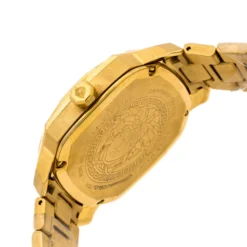 Versace Black Gold Plated Stainless Steel Dylos Icon VQU05 0015 Women's Wristwatch 38 Mm For Women -Versace Official Website luxury women versace new watches p266839 005