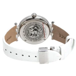 Versace Salmon Stainless Steel Leather Khai VQE010015 Women's Wristwatch 36 Mm For Women -Versace Official Website luxury women versace new watches p290877 004