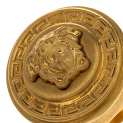 Versace Icon Medusa Gold Tone Ring Size 52 For Women -Versace Official Website luxury women versace used accessories p117517 005