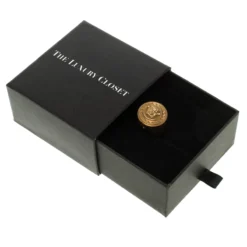 Versace Icon Medusa Gold Tone Ring Size 52 For Women -Versace Official Website luxury women versace used accessories p117517 007