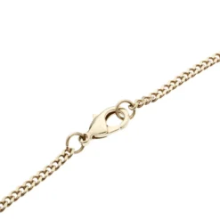 Gianni Versace Vanitas Crystal Enamel Medusa Gold Tone Tassel Pendant Necklace For Women -Versace Official Website luxury women versace used accessories p179965 003