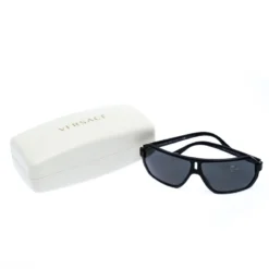 Versace Black MOD 4197 Aviator Sunglasses For Women -Versace Official Website luxury women versace used accessories p255960 007