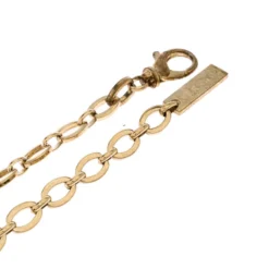 Versace Medusa Medallion Gold Tone Chain Link Belt For Women -Versace Official Website luxury women versace used accessories p264750 002