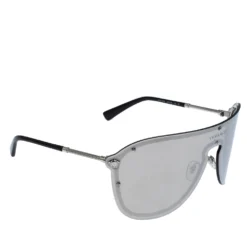 Versace Silver Mirror MOD.2180 Shield Sunglasses For Women