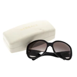 Versace Black Gradient MOD.4243 Oversized Sunglasses For Women -Versace Official Website luxury women versace used accessories p297925 001