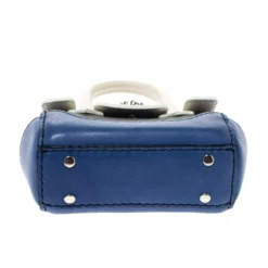 Versace Tri Color Leather Medusa Bag Coin Pouch Key Chain For Women -Versace Official Website luxury women versace used accessories p298198 003