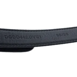 Versace Black Patent Leather Medusa Buckle Belt 95CM For Women -Versace Official Website luxury women versace used accessories p325865 006