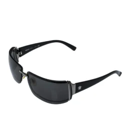 Versace Black Medusa Icon Embedded/ Grey Mod.2027 Rimless Sunglasses For Women -Versace Official Website luxury women versace used accessories p334969 005