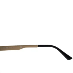 Versace Black & Gold/ Grey MOD 4330 Round Sunglasses For Women -Versace Official Website luxury women versace used accessories p335204 006