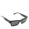 Versace Black Medusa Ares Square Sunglasses For Women