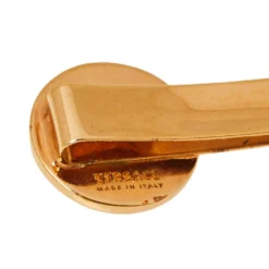 Versace Medusa Head Motif Gold Tone Hair Clip For Women -Versace Official Website luxury women versace used accessories p360787 003