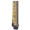 Versace Black Abstract Printed Silk Scarf For Women