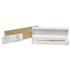 Versace Greca And Medusa Icon Chain Bracelet For Women -Versace Official Website luxury women versace used accessories p384680 001