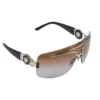 Versace Silver Tone/ Bicolor Gradient 2132 Shield Sunglasses For Women