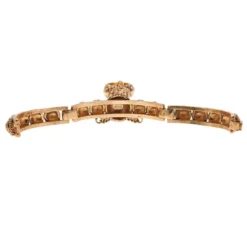 Versace Gold-Plated Chain Linked Ring And Bangle 19CM Size 54 For Women 14 Versace Gold-Plated Chain Linked Ring And Bangle 19CM Size 54 For Women -Versace Official Website luxury women versace used accessories p4740 0007