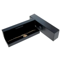 Versace Gold Tone Crystal Icon Medusa Bracelet For Women -Versace Official Website luxury women versace used accessories p506060 003
