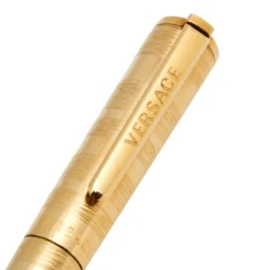 Versace Olympia Medusa Gold Tone Rollerball Pen For Women -Versace Official Website luxury women versace used accessories p530093 005