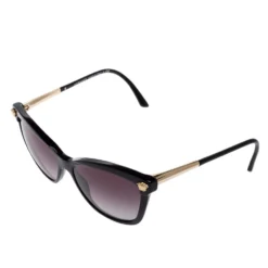 Versace Black Acetate Medusa Gradient Cat Eye Sunglasses For Women -Versace Official Website luxury women versace used accessories p531257 004