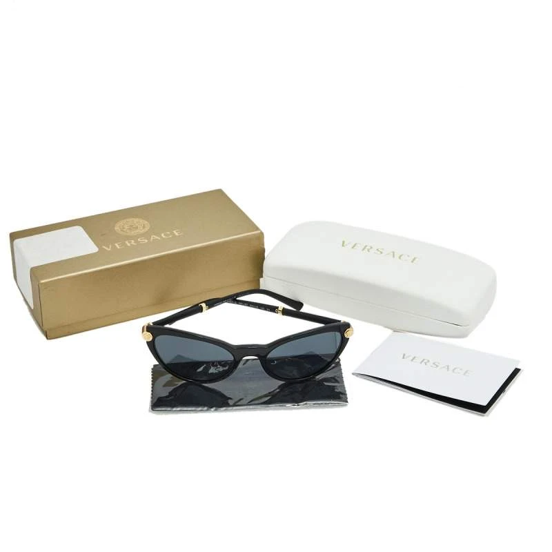 Versace Black 4365-Q Cat Eye Sunglasses For Women 7 Versace Black 4365-Q Cat Eye Sunglasses For Women - Image 7