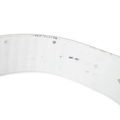 Versace White Studded Waist Belt 80CM For Women -Versace Official Website luxury women versace used accessories p572999 003