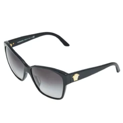 Versace Black Mod. 4277-A Medusa Gradient Square Sunglasses For Women -Versace Official Website luxury women versace used accessories p589097 005
