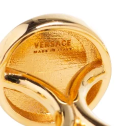 Versace Medusa Open Band Double Ring Size Large For Women -Versace Official Website luxury women versace used accessories p604282 006