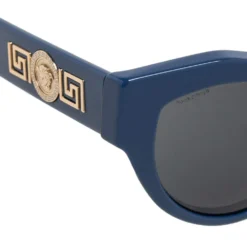 Versace Blue Mod.4253 Medusa Sunglasses For Women -Versace Official Website luxury women versace used accessories p613035 004