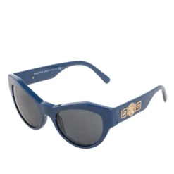 Versace Blue Mod.4253 Medusa Sunglasses For Women -Versace Official Website luxury women versace used accessories p613035 007