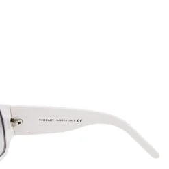 Versace White/ Grey Gradient 4110-B Square Sunglasses For Women -Versace Official Website luxury women versace used accessories p614893 004