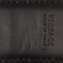 Versace Multicolor Printed Leather Medusa Buckle Belt 100CM For Women -Versace Official Website luxury women versace used accessories p659668 002