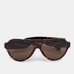 Versace Brown Havana/ Brown VE 4323 Medusa Oversized Sunglasses For Women