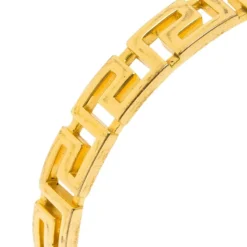 Versace Greek Gold Tone Bangle 19cm For Women -Versace Official Website luxury women versace used accessories p79571 003