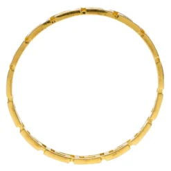 Versace Greek Gold Tone Bangle 19cm For Women -Versace Official Website luxury women versace used accessories p79571 004