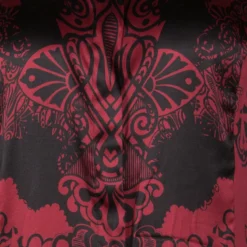 Versace Multicolor Printed Silk Long Sleeve Blouse M For Women -Versace Official Website luxury women versace used clothes p129691 004