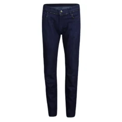 Versace Collection Indigo Dark Wash Denim Straight Fit Jeans M For Women