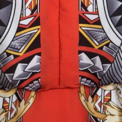 Versace Collection Multicolor Printed Plunge Neck Handkerchief Hem Detail Dress S For Women -Versace Official Website luxury women versace used clothes p162329 003