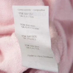 Versace Pink V-Neck Sweater M For Women -Versace Official Website luxury women versace used clothes p184837 002