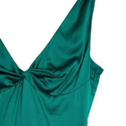 Versace Signature Silk Dress M For Women -Versace Official Website luxury women versace used clothes p18780 006