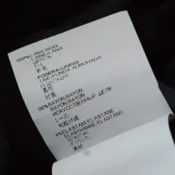 Versace Black Wool Tailored Blazer M For Women -Versace Official Website luxury women versace used clothes p193900 003